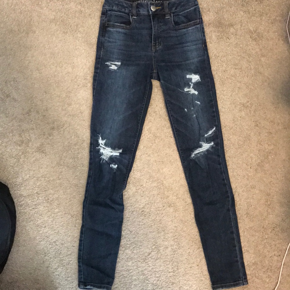Ripped Denim Jeans